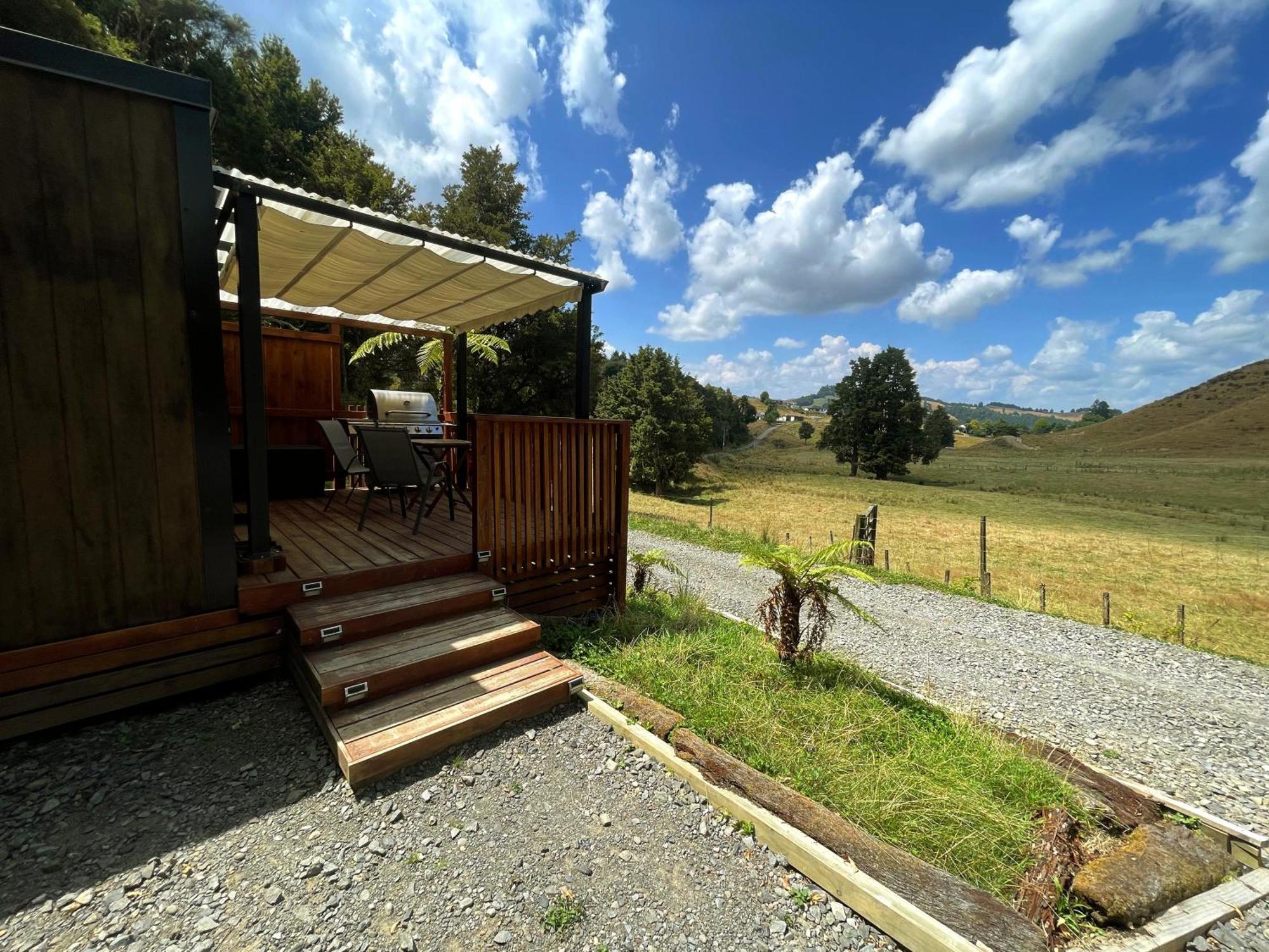 Bush Cabin Your Own Place Stunning Views Taumarunui Eksteriør bilde
